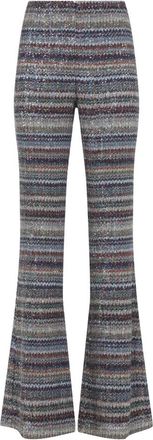 Missoni Caperdoni Broek - Dames - Wijde Broeken - Veelkleurig - S - Polyester - Broeken