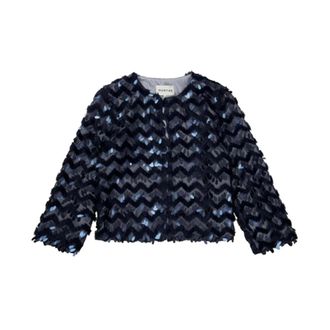 Munthe Truien & Vesten, Dames, Blauw, M, Donkerblauwe Moolinu Vest