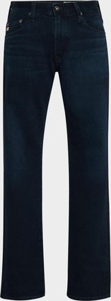 AG - Adriano Goldschmied Mens Everett Slim Straight-Leg Jeans In 5 Years Lost Coast