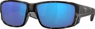 Costa 6S9105 Tuna Alley Pro Polarized 910513 Mens Sunglasses Black Size 60