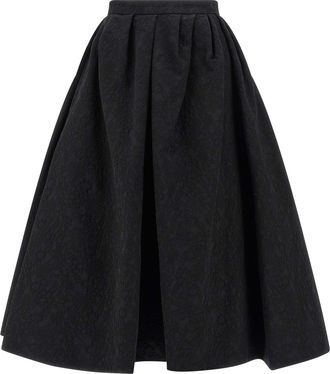 Carolina Herrera Full Gonne Nero-Donna