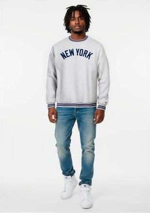 Champion Mens Champion Heather Gray New York Yankees Reverse Weave Sweatshirt at Nordstrom, Size Large