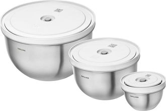 J.A. Henckels International Zwilling J.A. Henckels Fresh & Save 3Pc Stainless Steel Vacuum Bowl Set