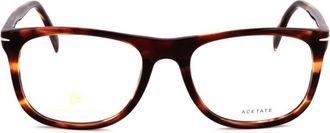 David Beckham Db 1051 Tortoiseshell Rectangular Frame Eyeglasses
