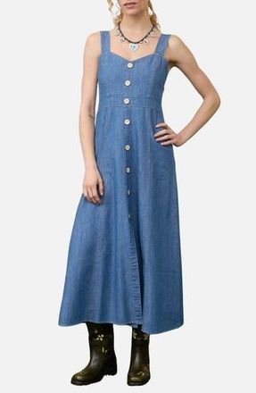 Blu Pepper Denim Midi Dress at Nordstrom Rack, Size Medium