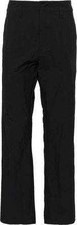 Post Archive Faction (PAF) mid-rise straight-leg trousers - men - Elastane/Nylon - M - Black