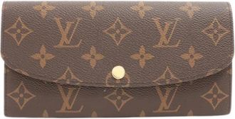 Louis Vuitton Pre-owned Wallets, female, Brown, Size: ONE SIZE Pre-owned Fabric Wallet