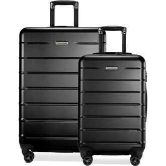 Ricardo Beverly Hills Cambria Hardside Luggage 2-Piece Set in Black Pearl at Nordstrom