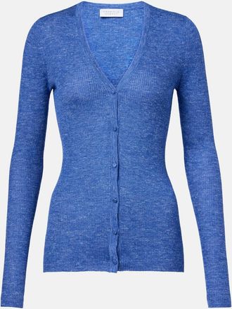 Gabriela Hearst Cardigan Aiste in cashmere, seta e canapa