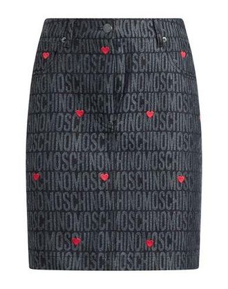 Moschino BOTTOMWEAR - Denim skirts sur YOOX.COM