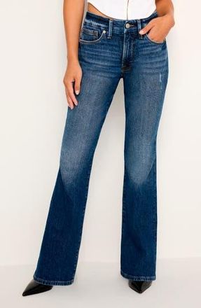 Good American Good Petite Bootcut Jeans in Indigo704 at Nordstrom Rack, Size 14