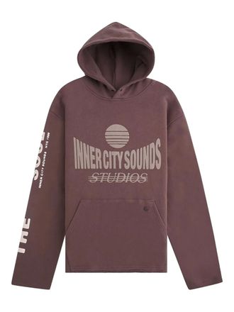 Honor The Gift Studio hoodie - men - Fabric - M - Brown