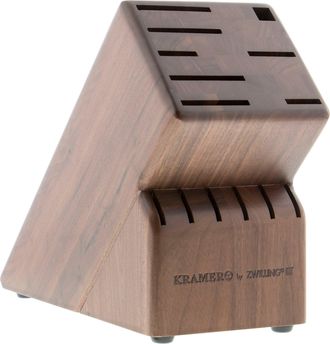 Zwilling KRAMER by ZWILLING 14-slot Walnut Knife Block