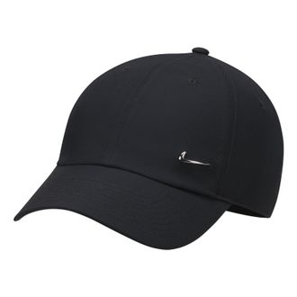 Nike Dri-FIT Club Metall-Swoosh Logo Cap Black FB5372-010