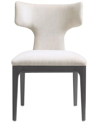 Manhattan Comfort Set Of 2 Eloria Wood Chenille Side Chairs