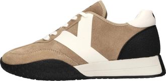 Keh-noo Sneakers Beige - Heren - Sneakers - Veelkleurig - 40 EU - Su&egrave;de - Schoenen