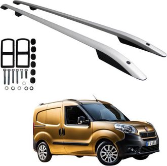 OEM Barras De Techo Fiat Doblo Corto Desde 2010-2022 Aluminio Resistente