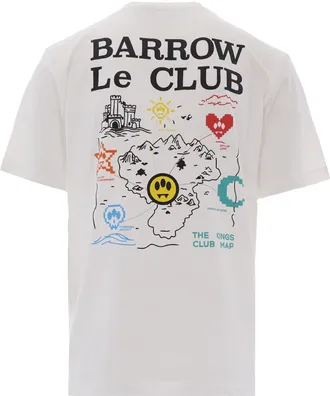Barrow Mens T-Shirt Le Club Coconut Cotton T-Shirts And Polos