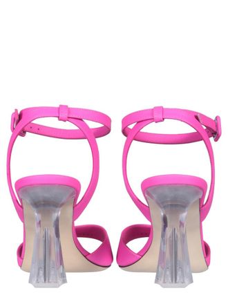 Giuseppe Zanotti Plexi Heel Sandals - Pink
