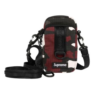 SUPREME SS26 Shoulder Bag Red Camo SHOULDERBAG-SS26-REDCAMO