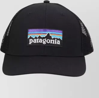 Patagonia organic cotton logo trucker cap