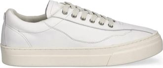 Stepney Workers Club lace-up panelled sneakers - Bianco