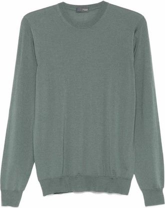 Drumohr Long Sleeve Crew-Neck Sweater