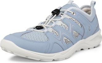 Ecco Slip-On Sneaker ECCO Terracruise LT W, Damen, Gr. 36, blau (hellblau), Lederimitat, Textil, Schuhe Slip-On Sneaker, Trekking Schuh, Sommerschuh, Schlu