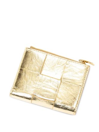 Bottega Veneta Cassette wallet - women - Lamb Skin - One Size - Yellow