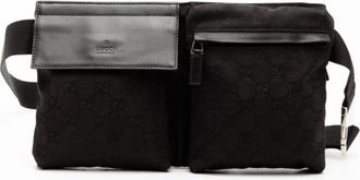 Gucci Pre-owned Belt Bags, female, Black, Size: ONE SIZE Pre-owned Belt Bag