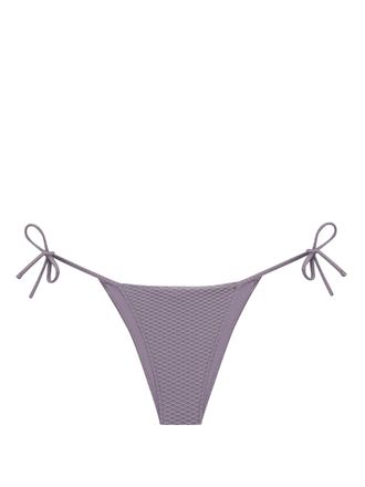 Anine Bing Leno bikini bottoms - Purple