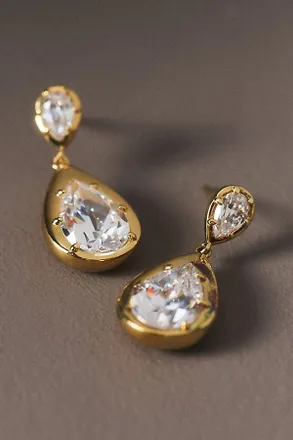 Nadri Sunny Tear Drop Earrings