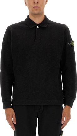 Stone Island Cotton Vanisé Polo Shirt