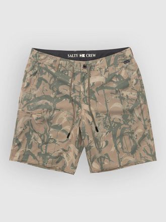 Salty Crew Transom Tech Shorts camouflage
