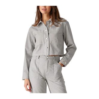 Colourful rebel Dames, Blouses & Shirts, Blauw, Maat: L