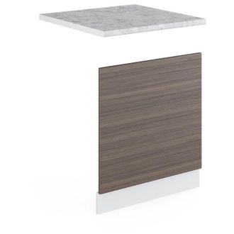 Vicco Panel Frontal R-line, Gris, 60 Cm, Et M&aacute;rmol Vicco