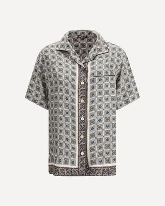 Loro Piana Silk Shirt Female 40