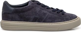 Hogan Blue Lace-up Sneakers