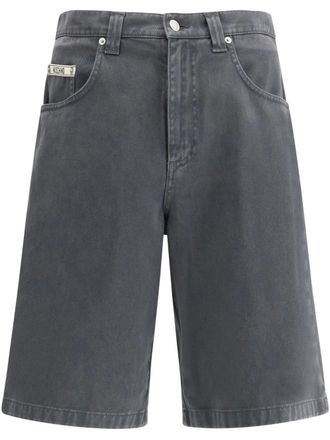 Moschino knee-length denim shorts - men - Cotton - 46 - Blue