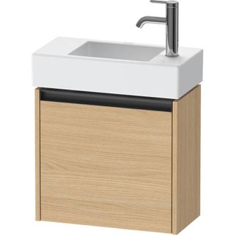 Duravit Duravit - Ketho.2 Mueble Bajo Lavabo, Tope Derecho, 484x440x238mm