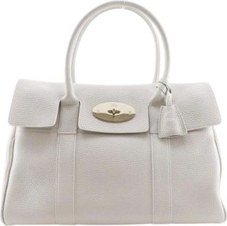 Mulberry Pre-owned Handbags, female, Beige, Size: ONE SIZE Pre-owned Leather Tote