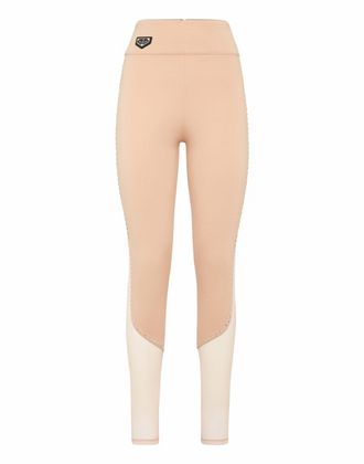 Philipp Plein Super High Waist Leggings Studs Iconic Plein