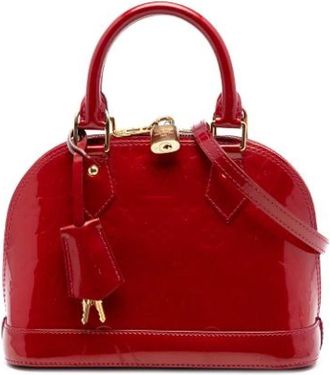 Louis Vuitton Pre-owned Alma BB - Dames - Vintage Handtas - Rood - ONE Size - Vintage