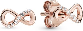 Pandora Sparkling Infinity Stud Earrings