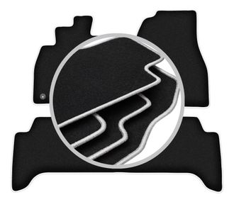 OEM Alfombrillas Carlux-silver Para Toyota Land Cruiser J100 Todoterreno (1998-2007)