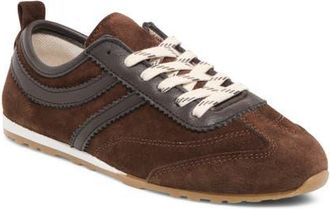 Dolce Vita Viper Sneaker in Dark Brown Suede at Nordstrom, Size 6.5