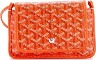 Goyard Plumet Clutch Wallet Coated Canvas