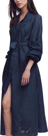 Boden Mae Linen-Blend Shirt Dress