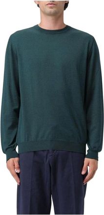 Kiton Heren, Truien, Groen, Maat: L Wol