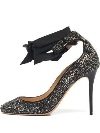 Jimmy Choo London Rosana pumps met kristallen - Zwart